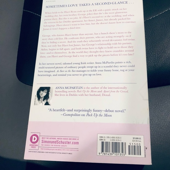 👀4/$25 As Sure As the Sun by Anna McPartlin Romantic Fiction Paperback - Picture 3 of 4